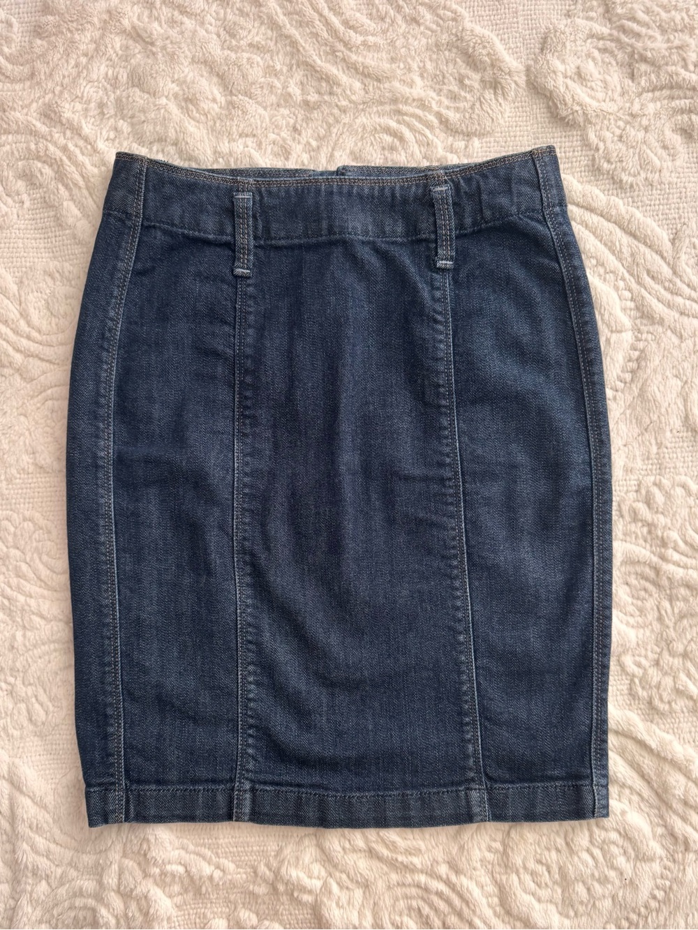 Bana Republic- Dark Blue Denim Pencil Skirt